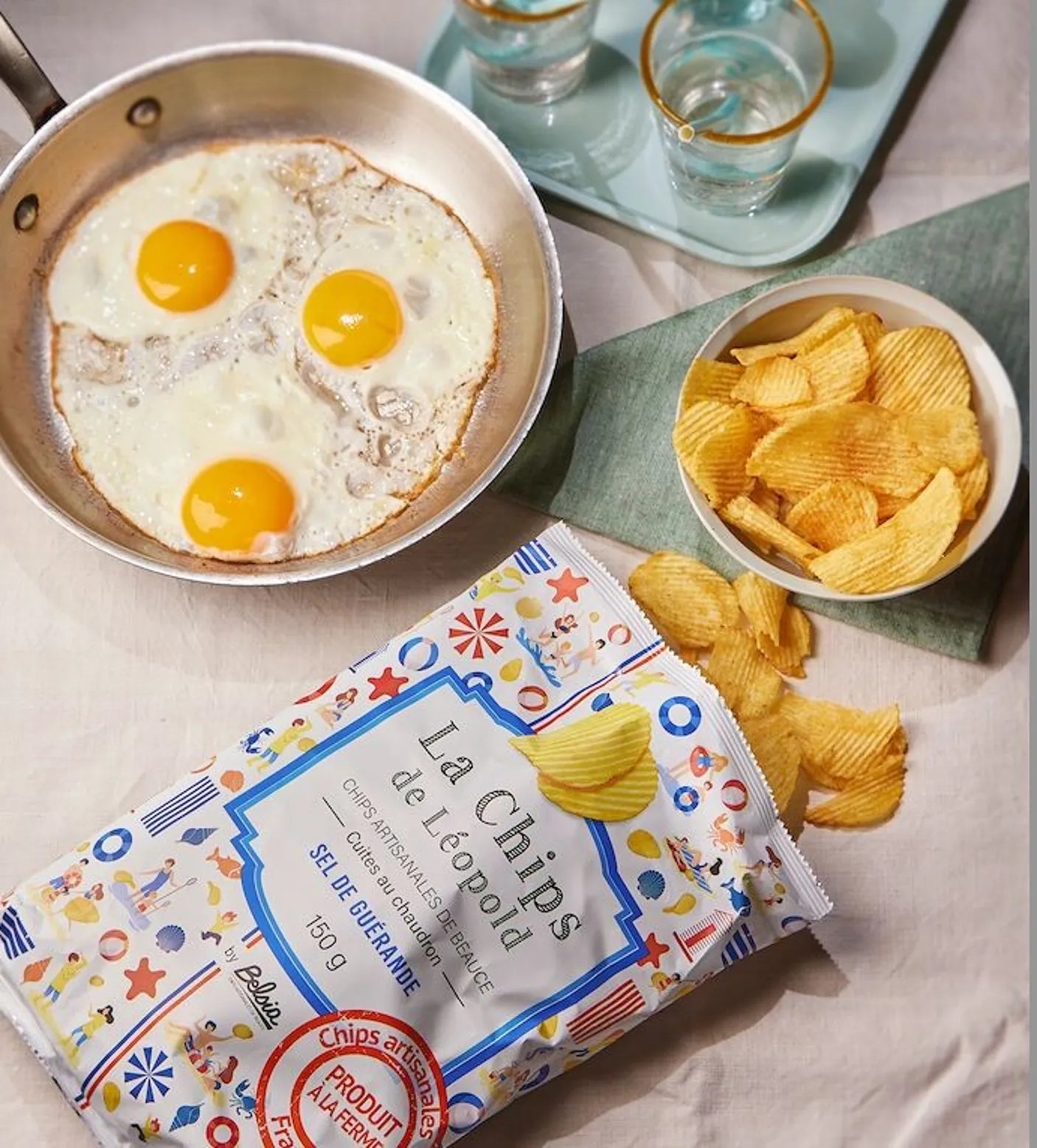La Chips de Léopold – Sel de Guérande Ondulée 150 g