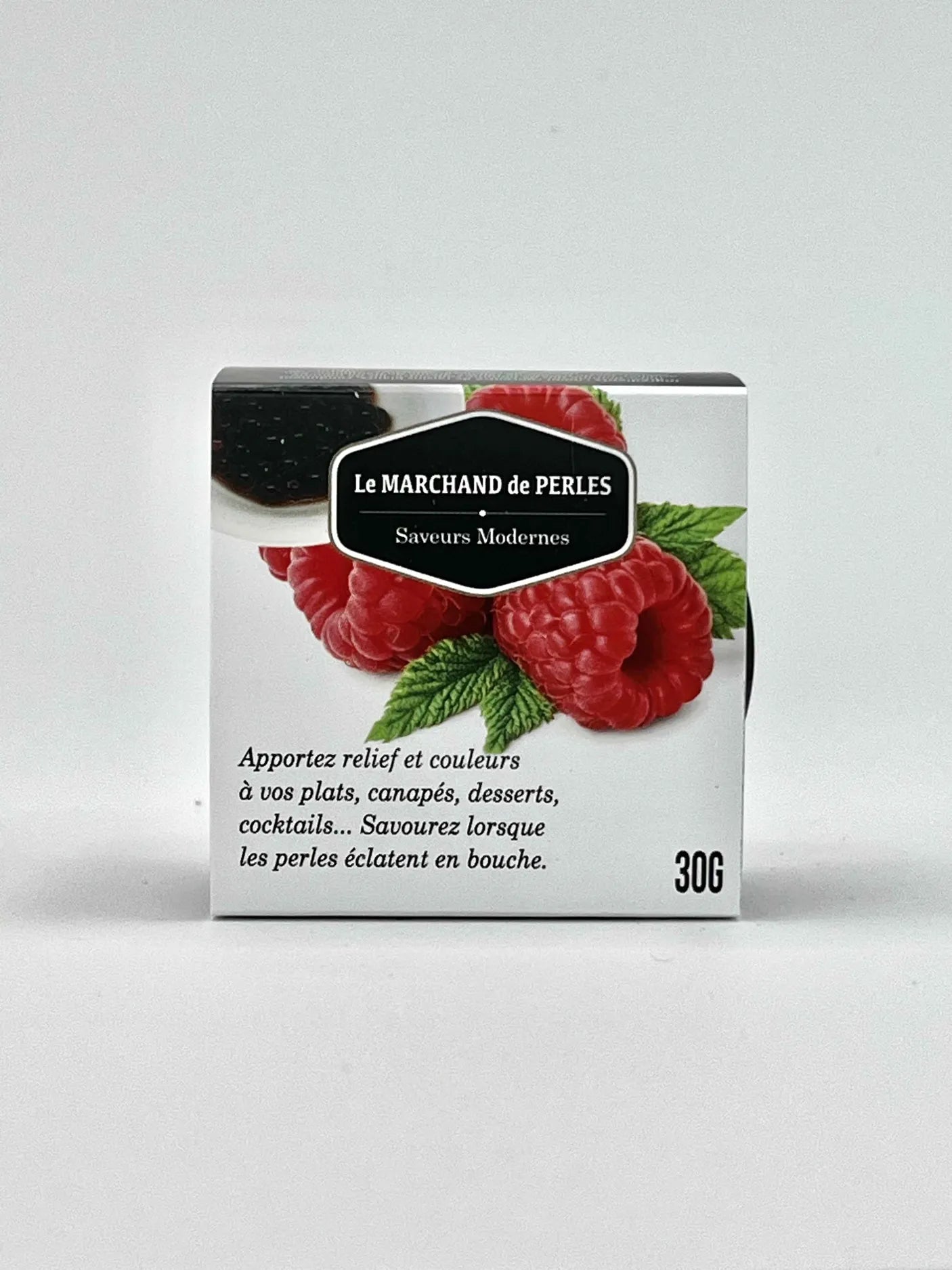 🫧 Perles Framboise Cœur Liquide – Cuisine Moléculaire