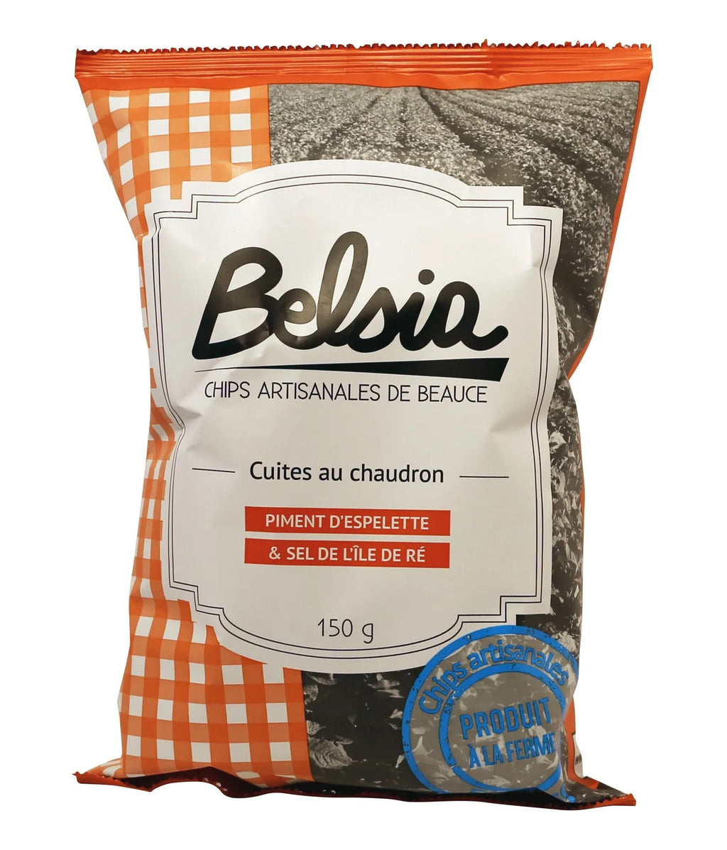 Chips Artisanales au Piment d'Espelette AOP