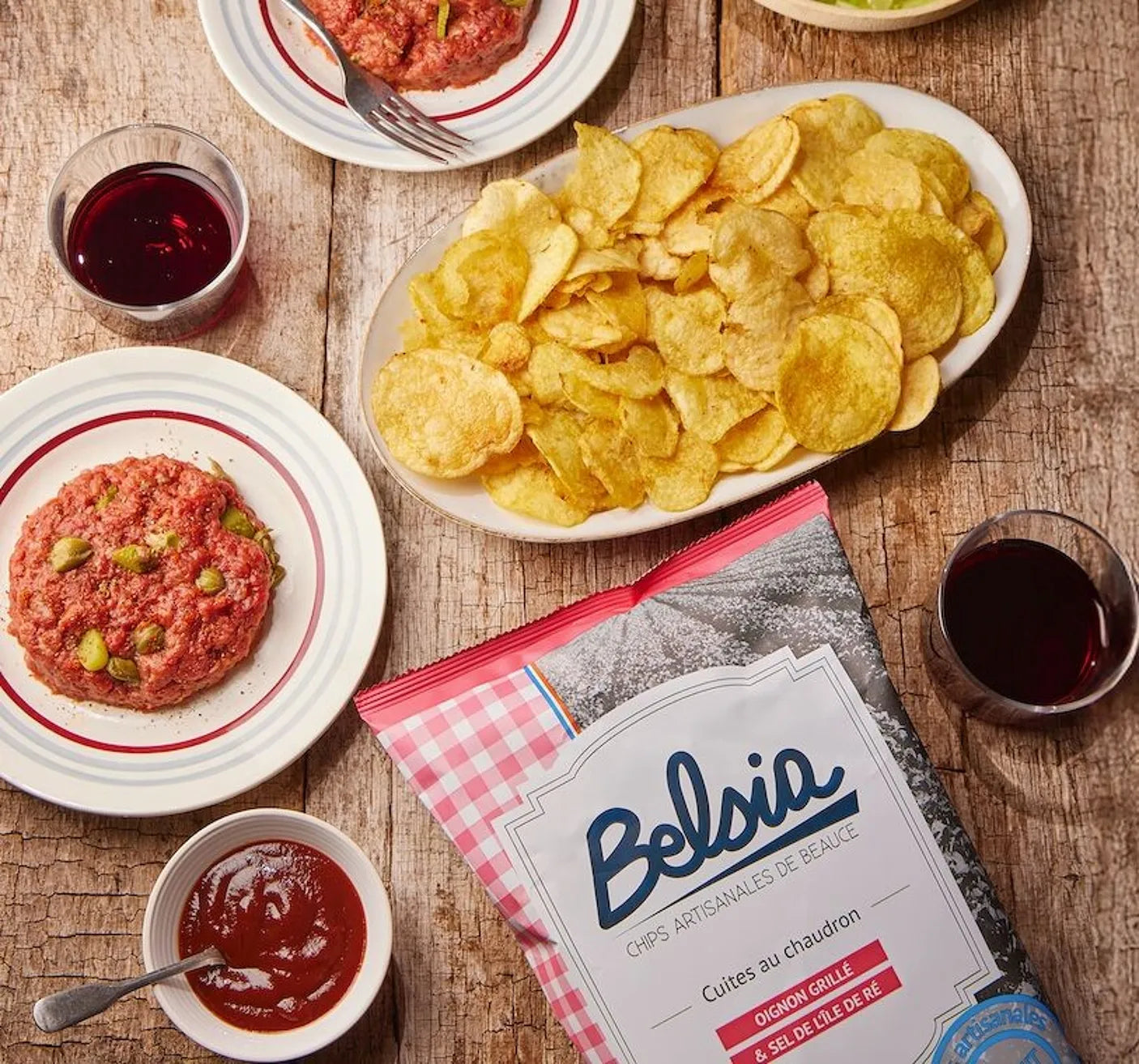 Chips Artisanales à l'Oignon Grillé Français