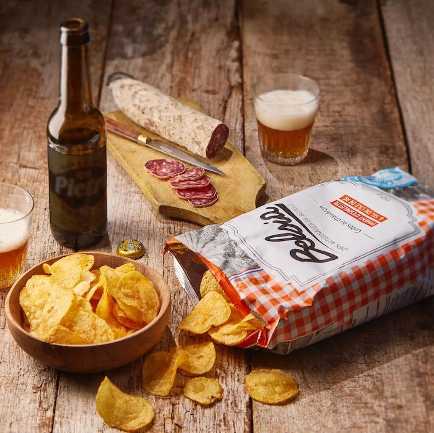 Chips Artisanales au Piment d'Espelette AOP
