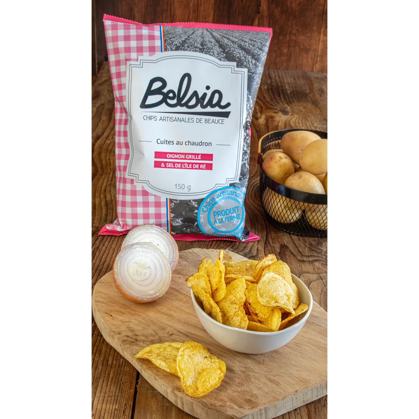 Chips Artisanales à l'Oignon Grillé Français