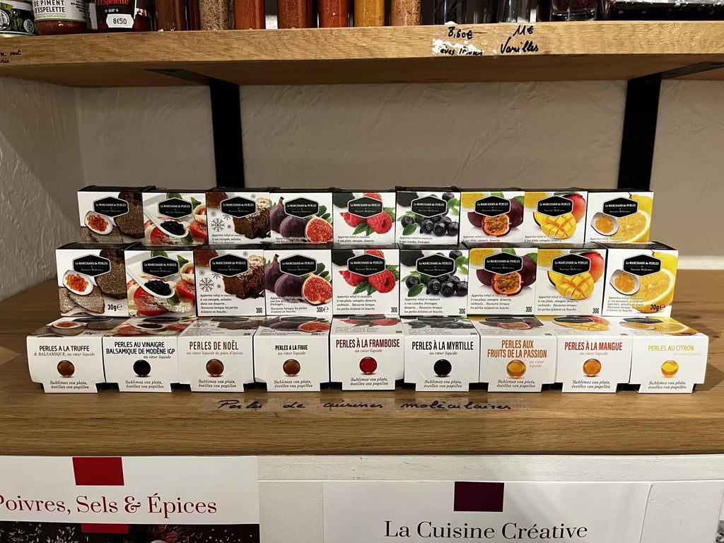 🫧 Perles Framboise Cœur Liquide – Cuisine Moléculaire