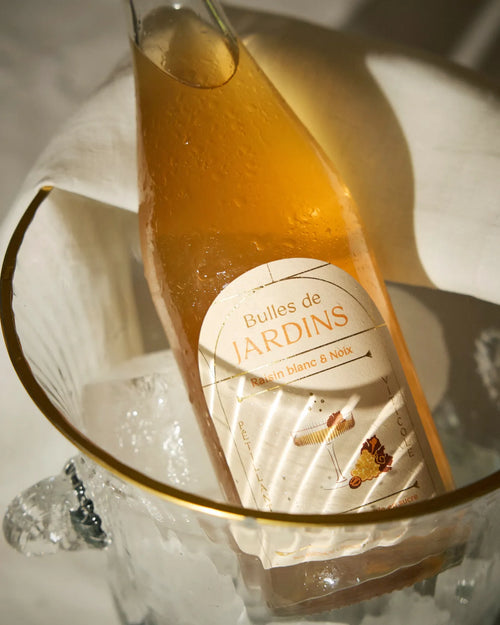 Bulles de Jardins Raisin & Noix 75cl – Pétillant BIO Sans Alcool Faible en Sucre