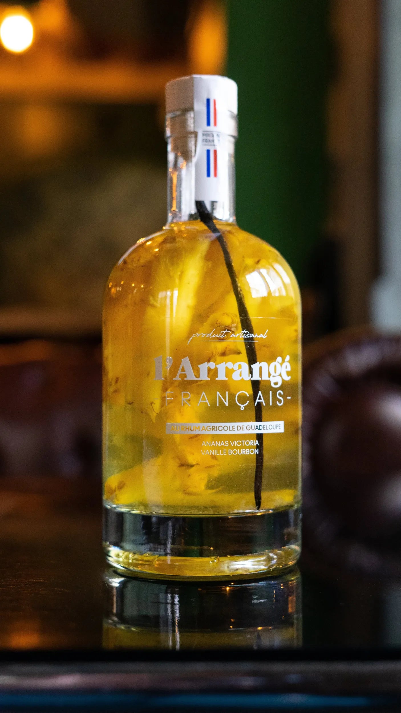 Rhum Arrangé Ananas Victoria & Vanille Bourbon 70cl – Médaille d'Or 2024