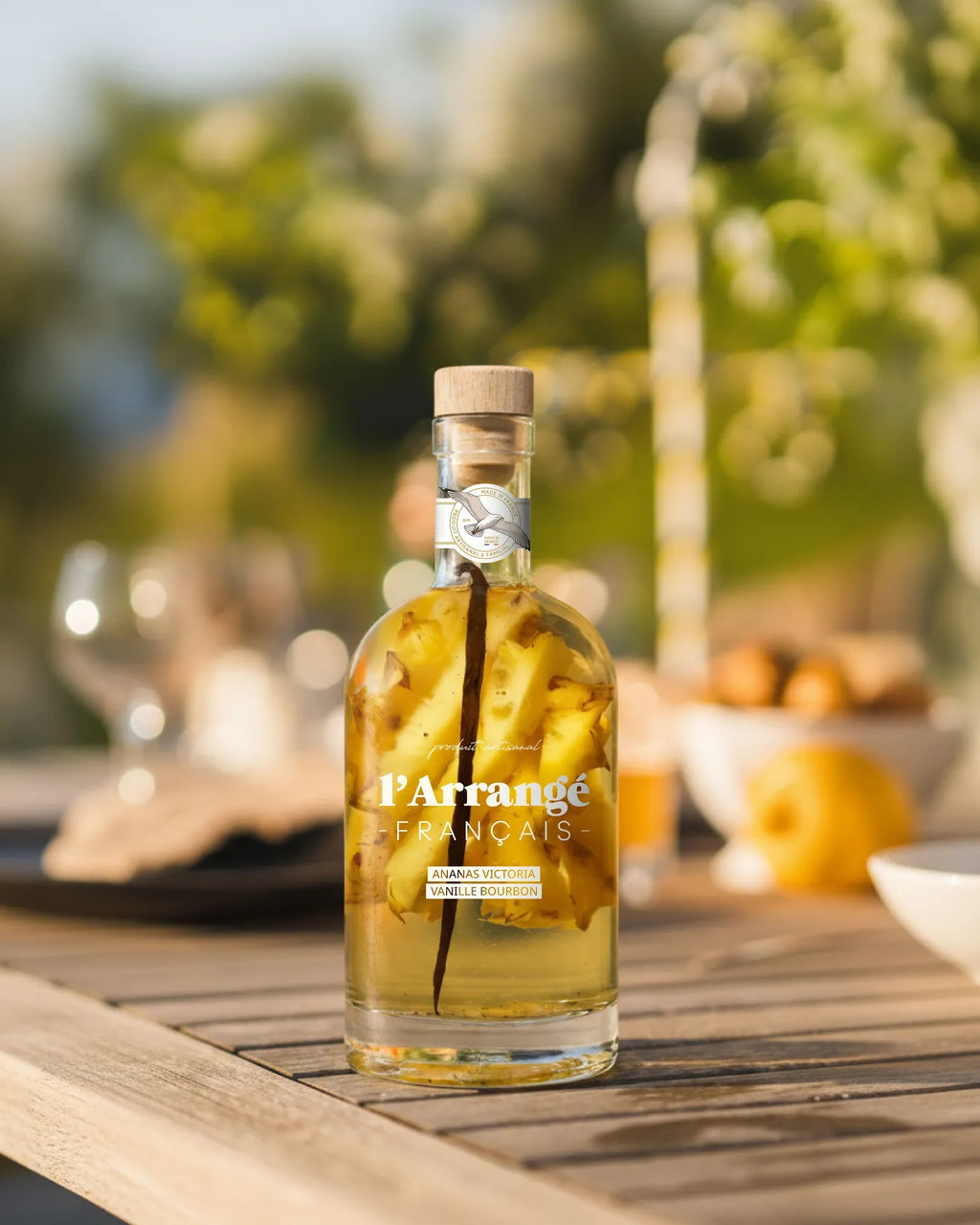Rhum Arrangé Ananas Victoria & Vanille Bourbon 70cl – Médaille d'Or 2024