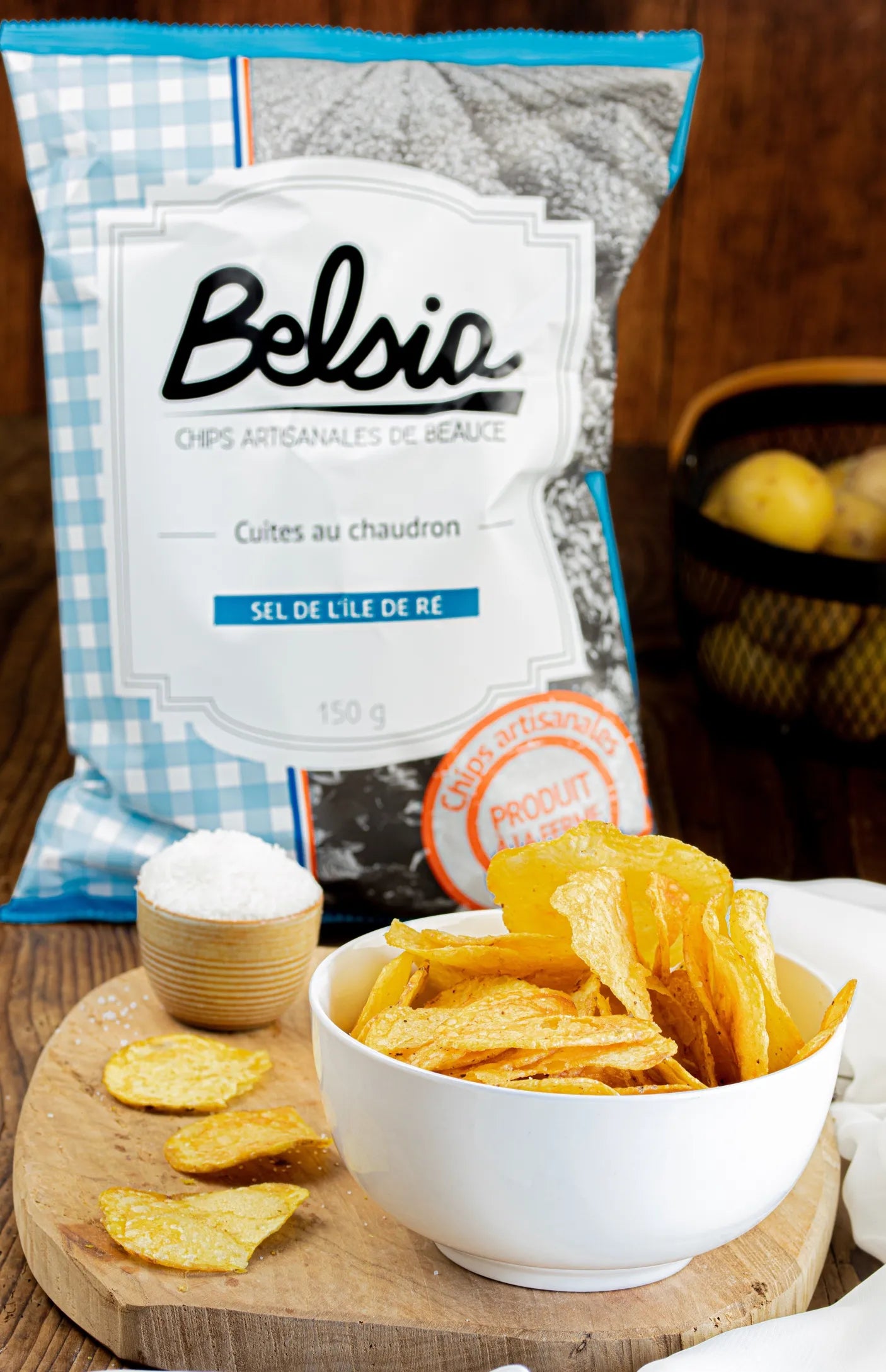 Chips Artisanales au Sel de l'Île de Ré