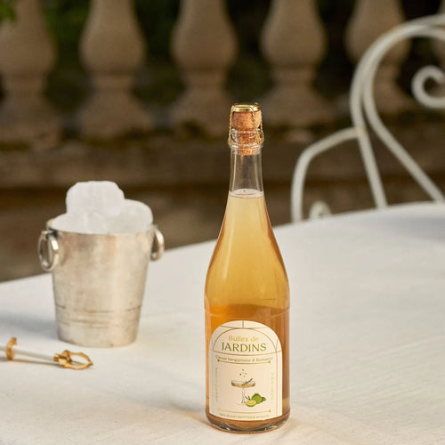 Bulles de Jardins Bergamote & Romarin 75cl – Pétillant BIO Sans Alcool Faible en Sucre